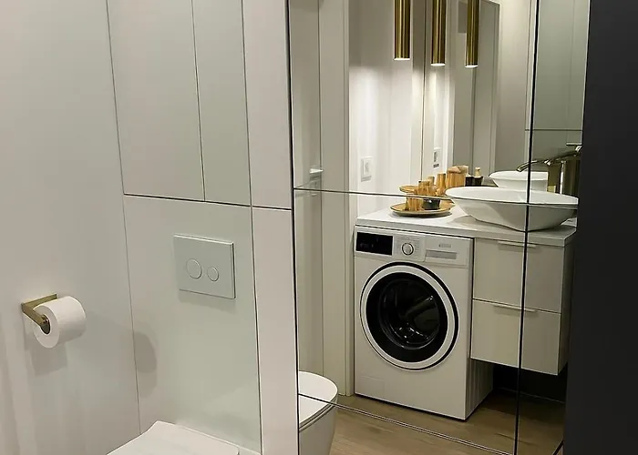 公寓 M&s Lux - Cisza, Balkon, 5 Min Od Manufaktury 罗兹